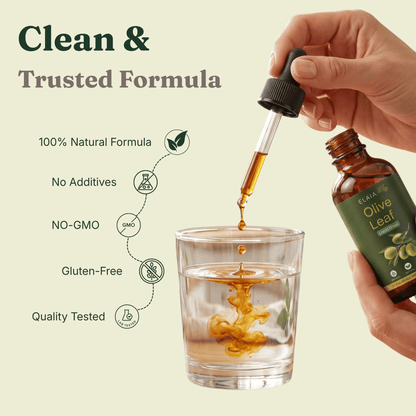 Elaia™ Olive Leaf Extract Drops - 150mg Oleuropein
